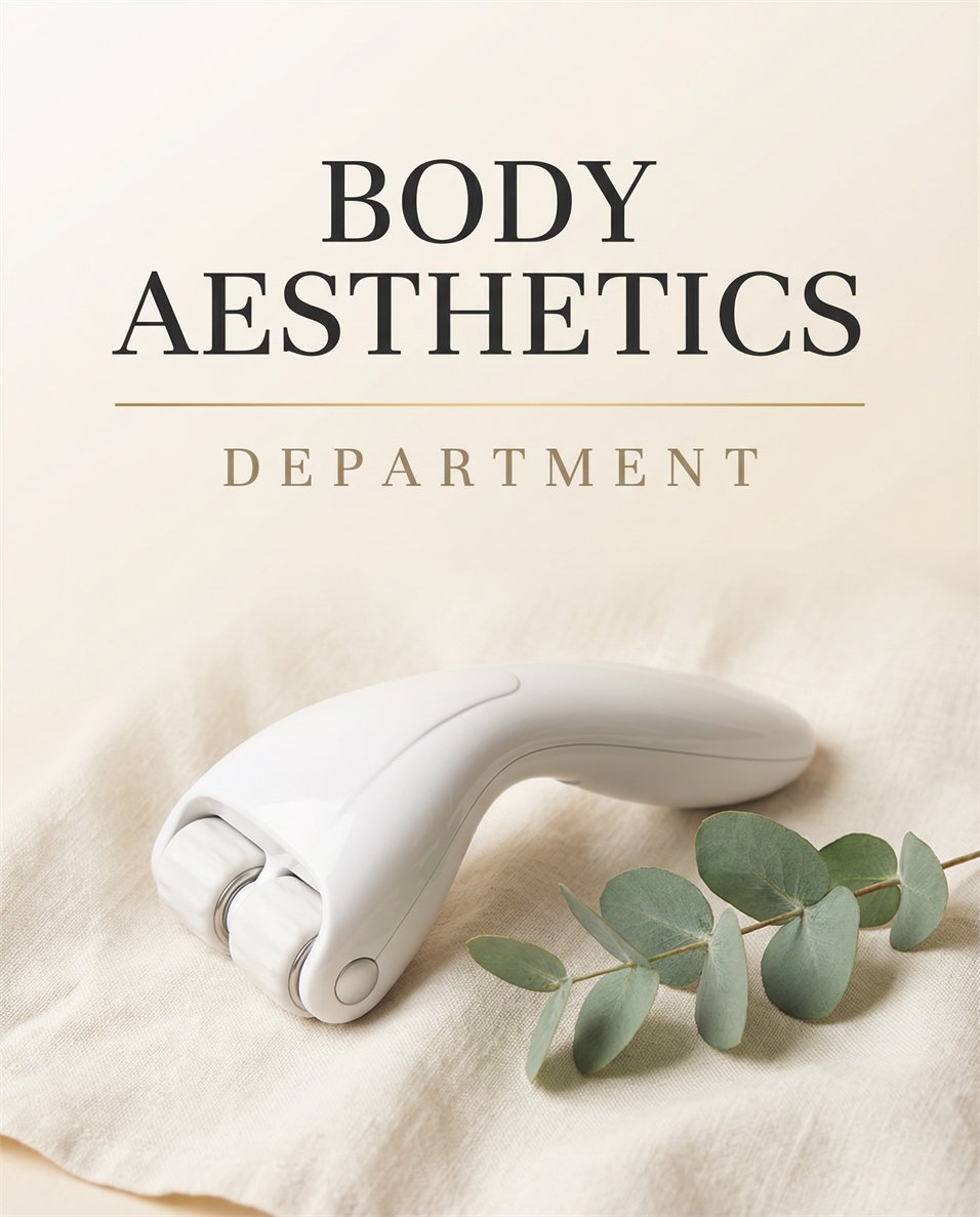Body treatment roller device with eucalyptus