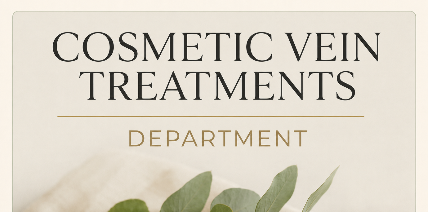 Cosmetic Vein Treatments Department